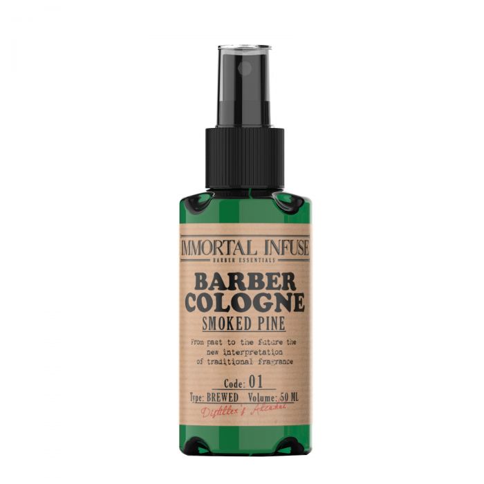 Мини-лосьон после бритья Immortal Infuse Barber Cologne Smoked Pine