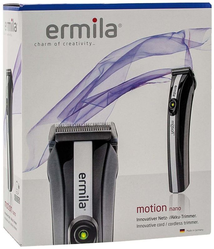Триммер Ermila Motion Nano Black Silver 1585-0040