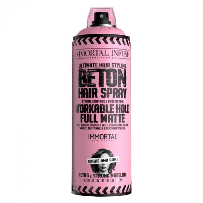 Лак для волос экстрасильной фиксации Immortal Infuse Beton Hair Spray