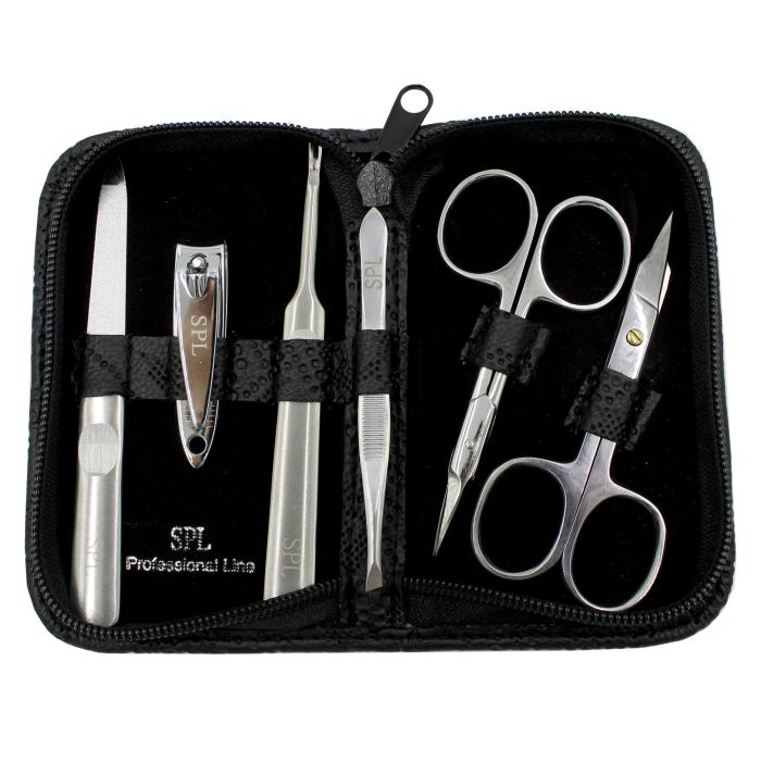 Маникюрный набор "Черная перфорация" – 77105BC