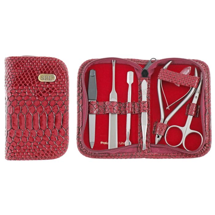 Маникюрный набор "Бордовая анаконда" – 77108BF