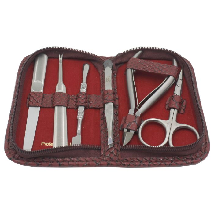 Маникюрный набор "Бордовая анаконда" – 77108BF