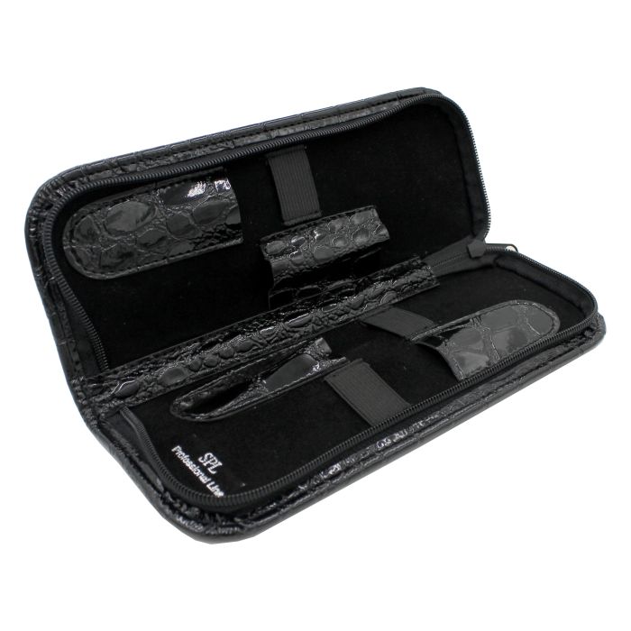 Футляр для парикмахерских инструментов "Черный крокодил", 77404AI