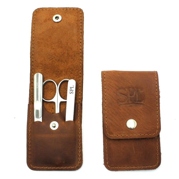 Маникюрный набор коричневый – 77906BN