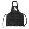Фартук черный односторонний "Mеdium" – 905071-A