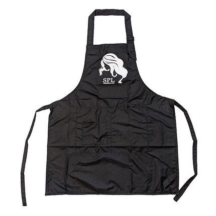 Фартук черный односторонний "Mеdium" – 905071-A