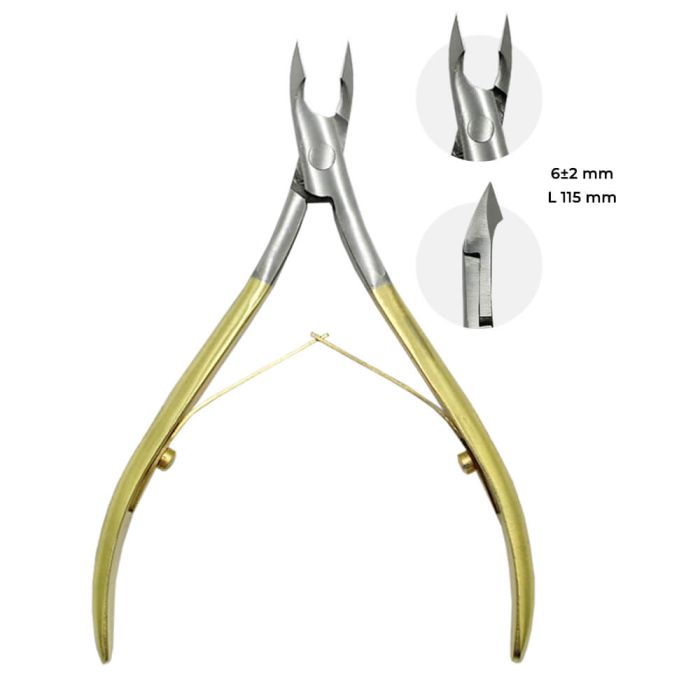 Кусачки для кутикул 8+-2 мм профессиональные. – 9410