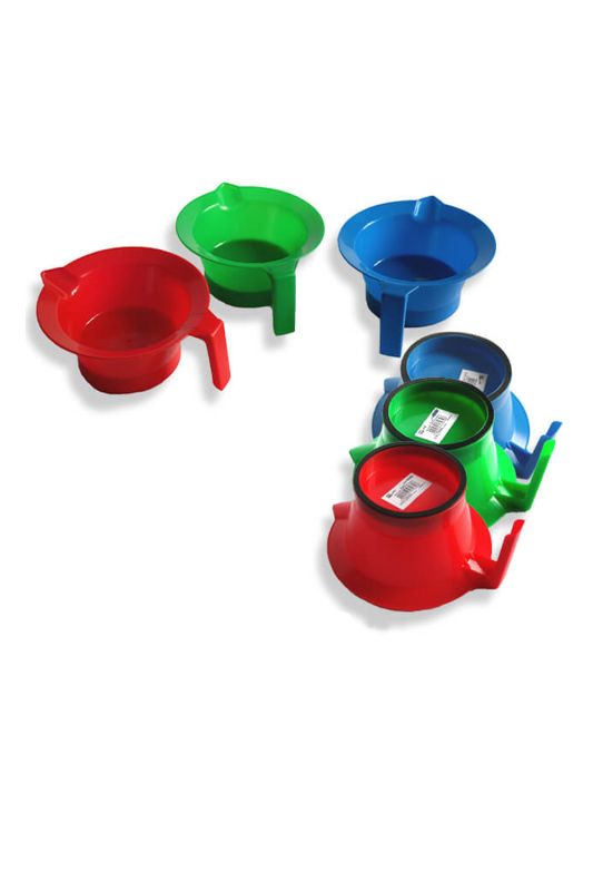 Окрасная миска с резиновой вставкой, 964058