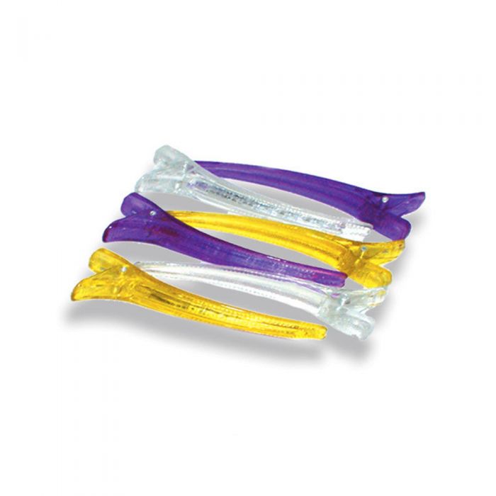 Заколки, пластмассовые (комплект 12 шт.), 964089