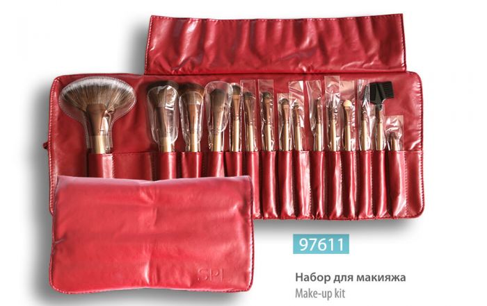 Набор для макияжа (вишневый) 97611