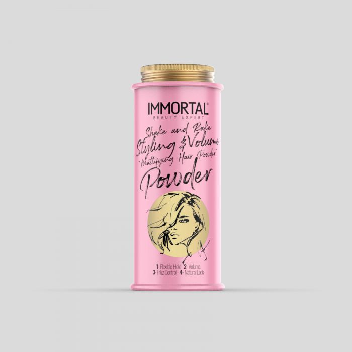 Порошковый воск для укладки Immortal Infuse Pink Powder Wax