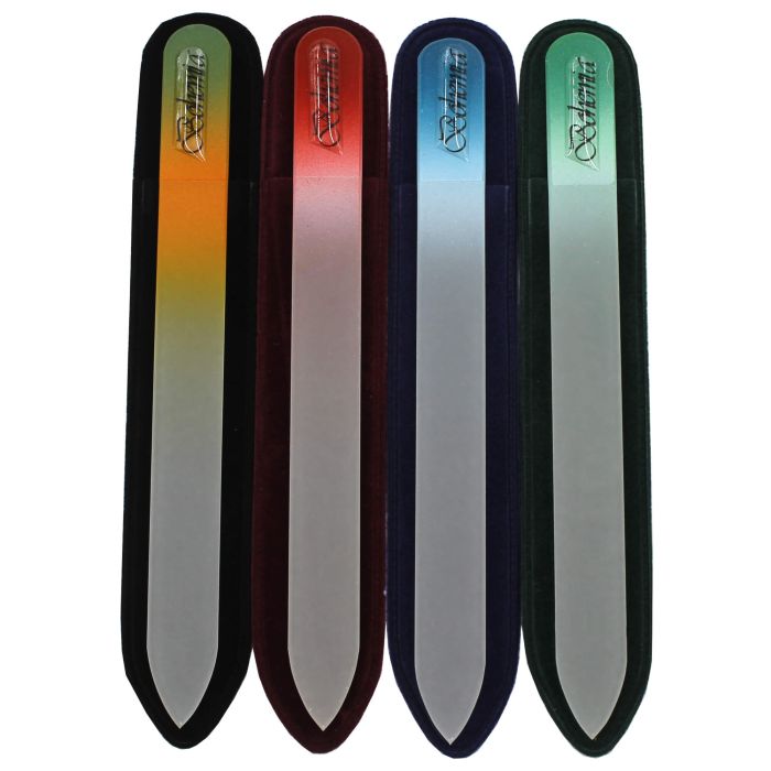 Пилка стеклянная в чехле из кожи (125мм) – 99-1252