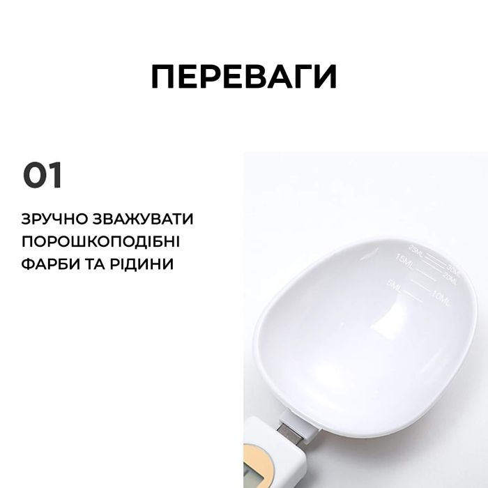 Высокоточная ложка для взвешивания, 9925