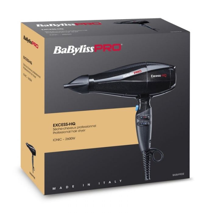 Фен для волос Babyliss PRO Excess-Hq Ionic BAB6990IE