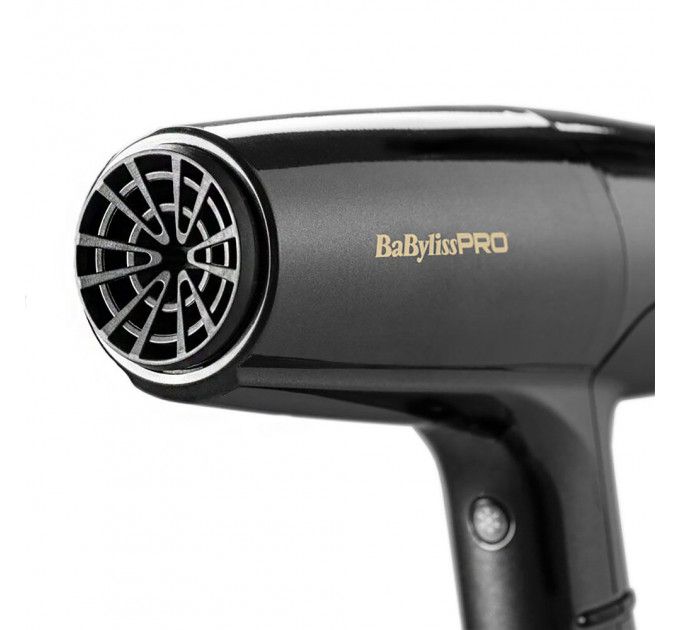 Фен для волос BaByliss PRO Falco Grey&Gold High Speed BAB8550E