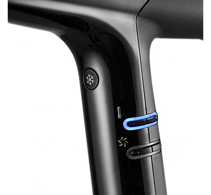 Фен для волос BaByliss PRO Falco Black&Silver High Speed BAB8550BE