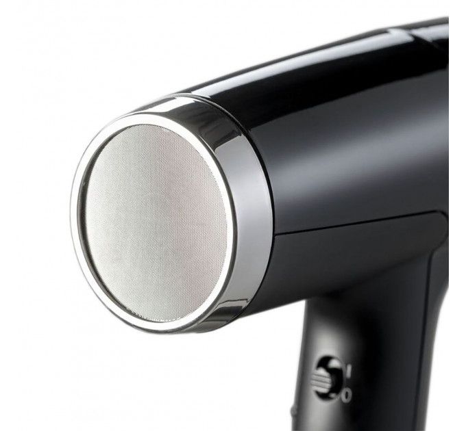 Фен для волос BaByliss PRO Falco Black&Silver High Speed BAB8550BE