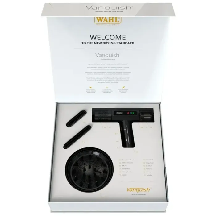Фен для волос WAHL Vanquish T-Dryer Black 4321-0470
