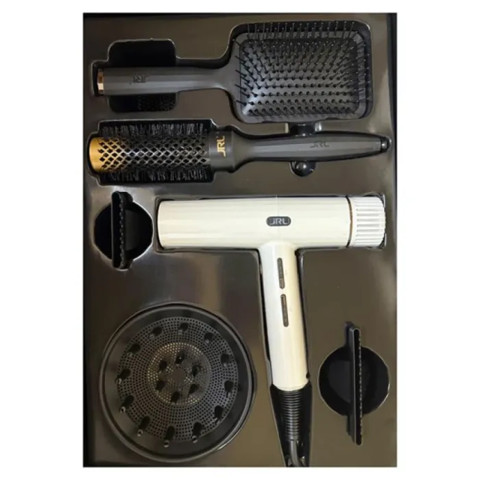 Фен для волос JRL Forte PRO White и 2 брашинга JRL-BR32 и JRL-BR53 в подарок JRL-FP2401W