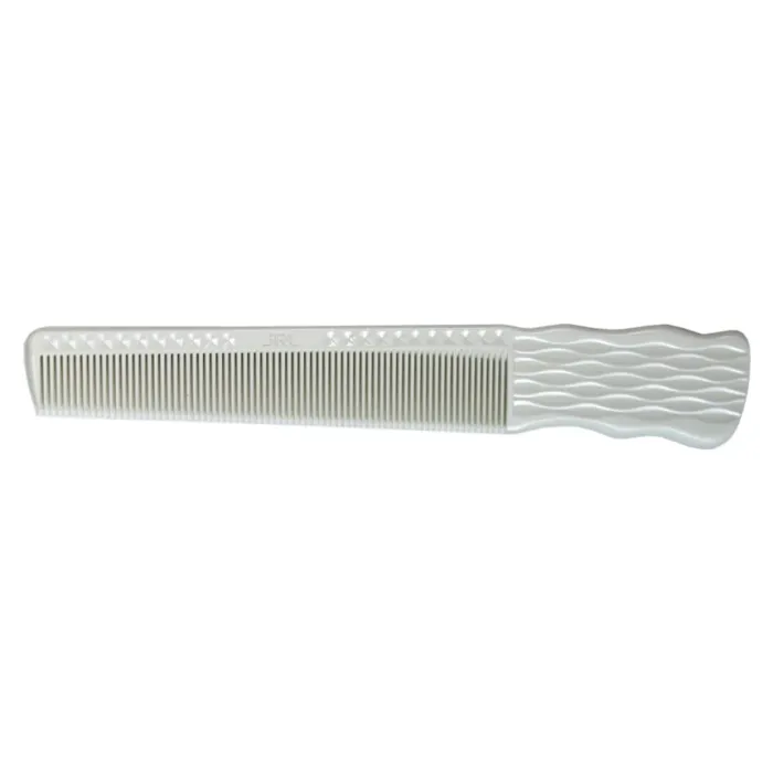 Расческа для ровного среза JRL Barbering Comb White JRL-204
