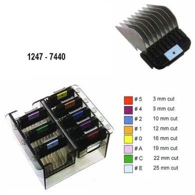 Набор насадок Moser 8 шт 1247-7440