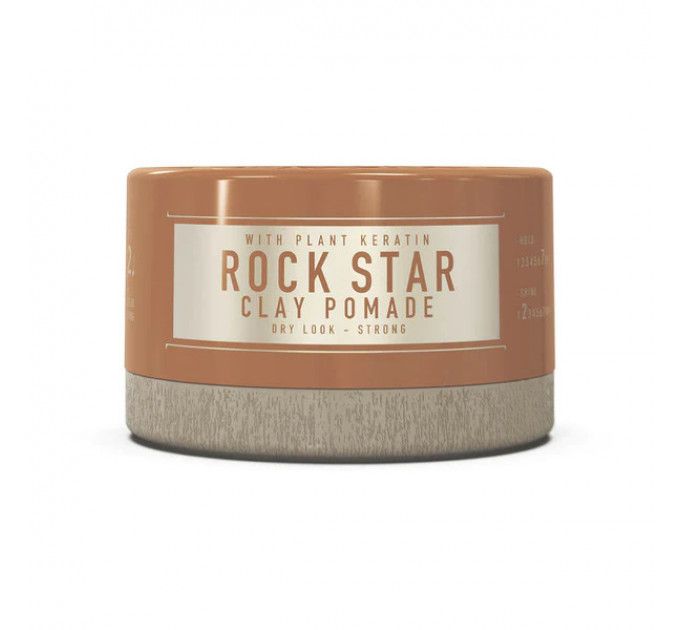 Матовая глиняная паста для волос Immortal Infuse "Rock Star Clay Pomade" 150ml INF-101