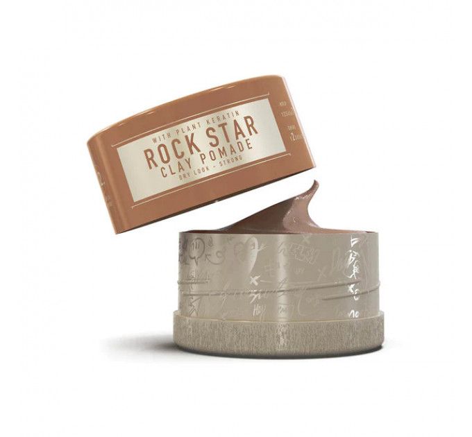 Матовая глиняная паста для волос Immortal Infuse "Rock Star Clay Pomade" 150ml INF-101
