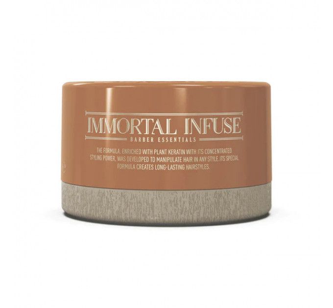 Матовая глиняная паста для волос Immortal Infuse "Rock Star Clay Pomade" 150ml INF-101