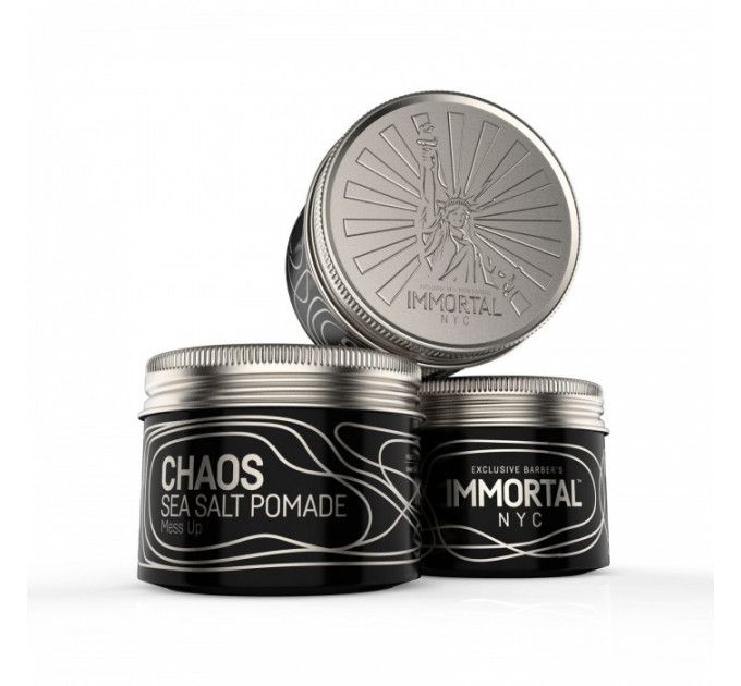Матовая помада для волос Immortal NYC Chaos Sea Salt Pomade 100ml NYC-80
