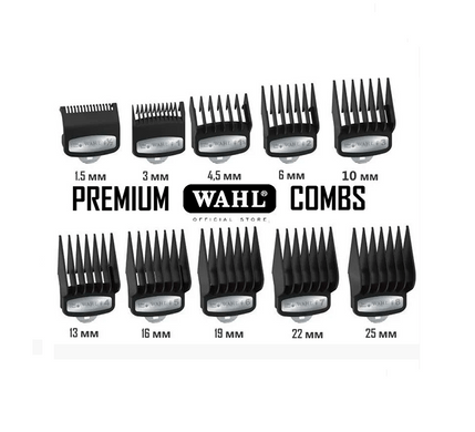 Набор насадок Wahl Premium 10 шт 03421-100