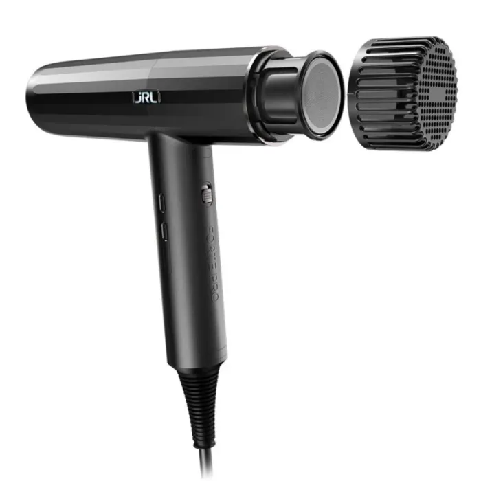 Фен для волос JRL Forte PRO Black и 2 брашинга JRL-BR32 и JRL-BR53 в подарок JRL-FP2401
