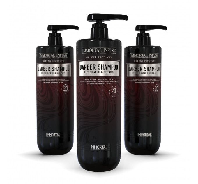 Шампунь для волос Immortal Infuse Barber Shampoo 1000ml INF-87